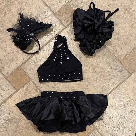 Black Kids Costume Set - Picture 1 of 3